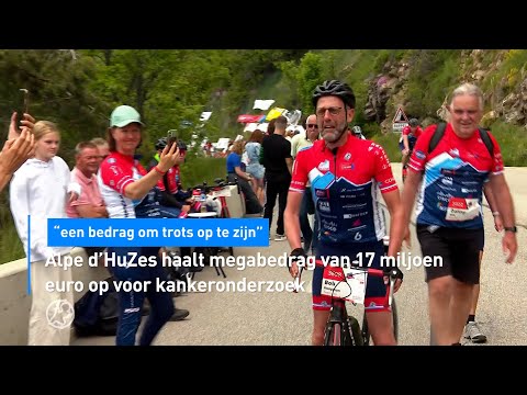 😪 Emoties en inspanning bij Alpe d HuZes 2023 | Hart van Nederland