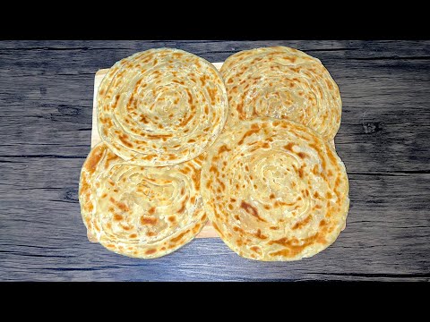 How to Make EXTREMELY LAYERED Chapati | Ghee Paratha |Tastes Heavenly