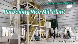 5Ton/Batch Parboiled Rice Mill Plant | Paddy Parboiling Machine Supplier #parboiledricemillplant