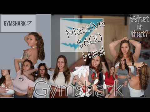 **MASSIVE** GYMSHARK HAUL AND REVIEW