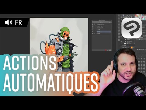 [FR] Les actions automatiques avec CLIP STUDIO PAINT !