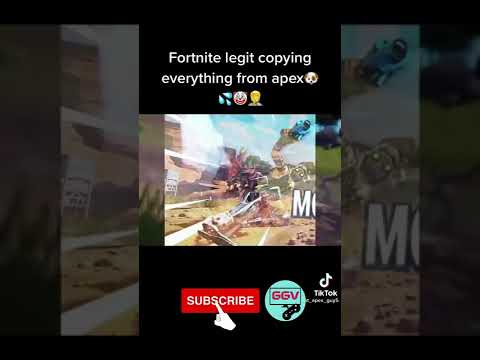 FORTNITE COPYING APEX ? | SUBSCRIBE TO CHANNEL FOR DAILY CONTENT #shorts #apexlegends