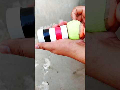 5 tape on ball #cricket #naseemshah #highlights #tape #balloon #facts #viral #new #homecricket #100