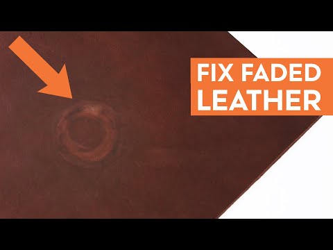 How to Easily Repair Faded Leather | DIY Discoloration Fix | Comfort Works