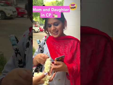 Mom and Daughter in CP 🛍️ #shorts  #mummy #comedy #minivlog #emotional  #story #mummy #noorvlogs 212