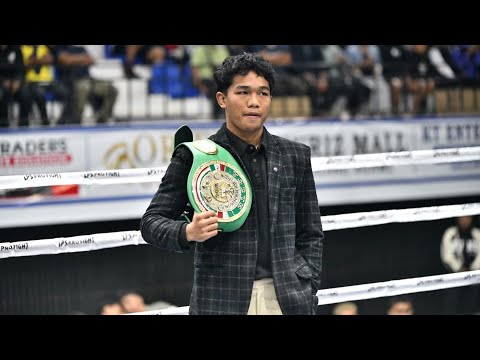 WBC Youth World Champion Laldinsanga thusawi mawlh mai hi!!