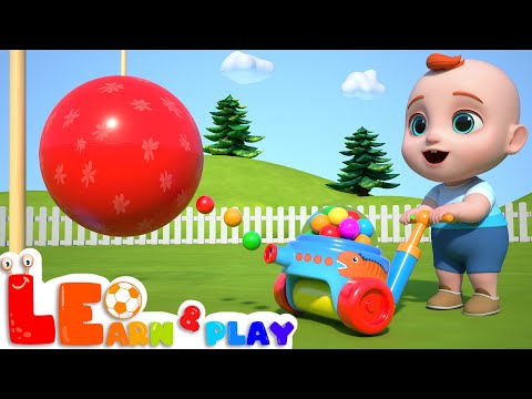 Learn Colors and Numbers with Balls Game | Learn & Play with Leo