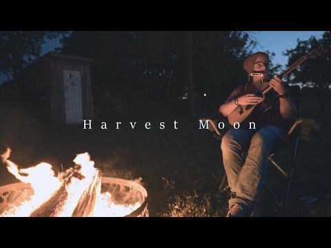 Neil Young - Harvest Moon (Acoustic cover by the fire)