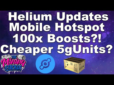 Helium Mobile HNT 5g 100x Boosts for Hotspot Coverage ?! Mapping Rewards Are NICE! Dimo Using Helium