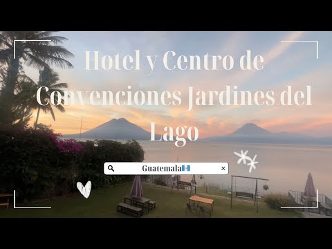 Guatemala | Panajachel | Hotel y Centro de Convenciones Jardines del Lago| Lake view| グアテマラ|パナハチェル