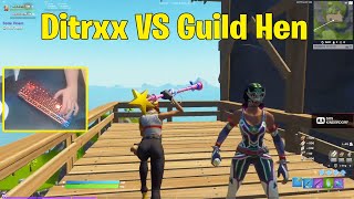 OVA Ditrxx VS Guild Hen 1v1 Buildfights | Fortnite 1v1