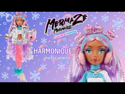 Unboxing the STUNNING Winter Waves Mermaze Mermaidz Harmonique! ❄️🧜‍♀️✨