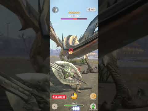 Legiana #monsterhunternow #gameandroid #gaming #mhnow #shortvideo #gameplay #monsterhuntermobile