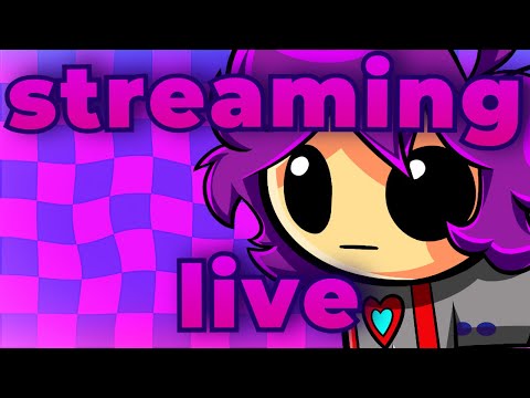 BLAM STREAM, working on stuff