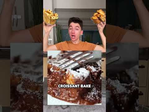 The Most Delicious Chocolate Croissant Bake