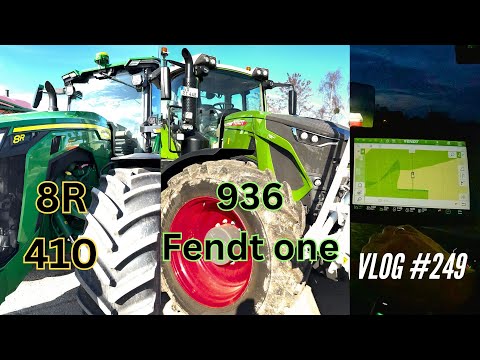 Vlog #249 Spreading fertilizer with the Fendt 936 one. I'm picking up the 8R 410!