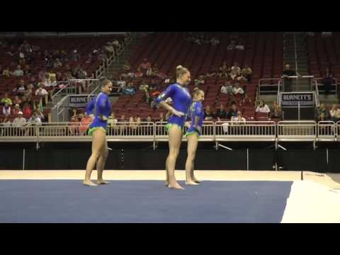 Silverman Antoniades Ruppert  Dynamic  2014 USA Gymnastics Championships