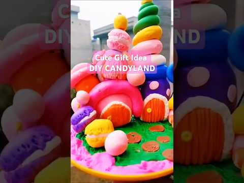 DIY Clay Candyland#shorts#youtubeshorts #diy #art