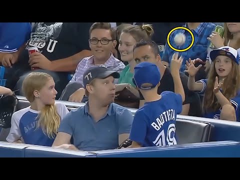 Best Ball/Bat Catches of Fans