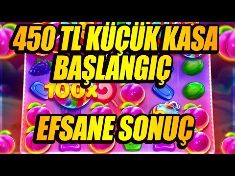 SWEET BONANZA  450 TL Küçük Kasa Başlangıç  Efsane sonuç Rekor Kazanç 💥 #sweetbonanza #slot #casino