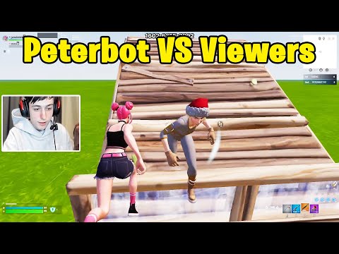 Peterbot VS Viewers 1v1 Buildfights