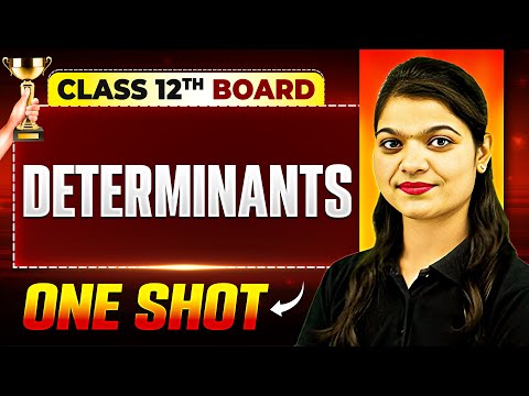 Vijeta 2025 | Determinants One Shot | Maths | Class 12th Boards