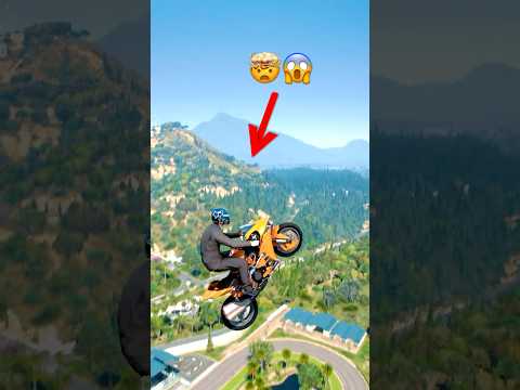 Kawasaki Ninja H2 Crazy Stunt 🤯🔥 | GTA 5 #shorts #short #shortvideo