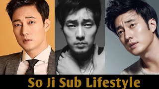 So Ji Sub Lifestyle 2023 | Biography | Wife | Family | Drama | Instagram 🖤