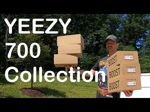 My YEEZY 700 Collection