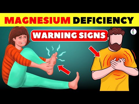 Magnesium deficiency 👉 Don't Ignore these WARNING Signs | Magnesium deficiency symptoms #nutrition