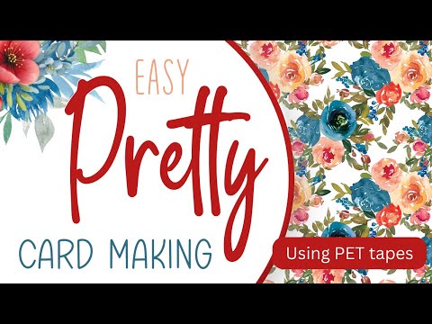 How to make strip cards with PET tape | Quick & Easy Card Making Tutorial 2024 | The Washi Tape Shop