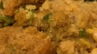 Cornbread Dressing Southern Style | Soul Food