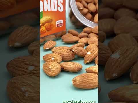 Tianz Food | Delicious Almonds☀️🌰 | Support OEM&ODM | Tianz Food Factory #almond #eating #fruits