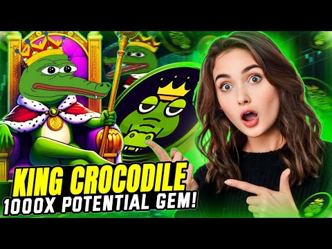 KING CROCODIL 🔥 NEW SOLANA MEME COIN GEM X1000 🔥 BUY BOW