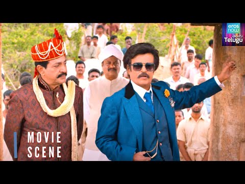 Rajnikanth Impresses Villagers - Lingaa Movie Comedy Scene |   | Rajnikanth, Sonakshi | Telugu Movie