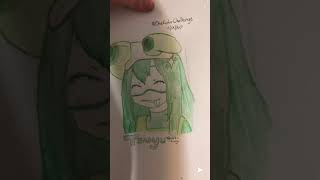 Drawing Tsuyu! #OneColorChallenge