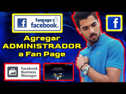 ✅💼 Cómo agregar un ADMINISTRADOR a una página de Facebook FAN PAGE 2024 Permisos o ROLES en página ✅