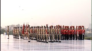 Change of guards ceremony held at mausoleum of Quaid-e-Azam in Karachi