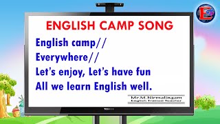 English Camp Song