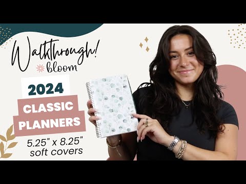 2024 5x8 Soft Cover Planners - bloom Daily Planners®