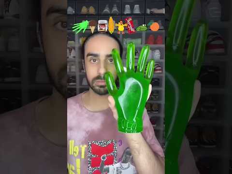 @baderalsafar 🆚 tumpa lifestyle funny video Food ASMR Eating a Hand 👋gummy and other snacks#funny 🤣😛