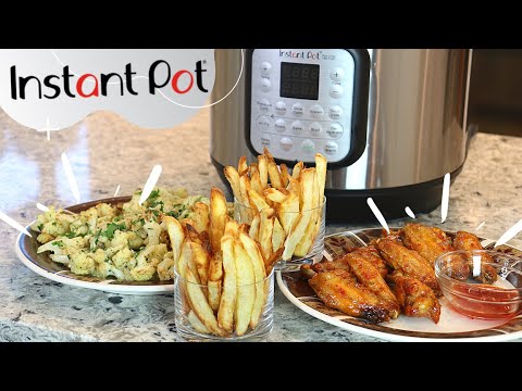 3 Easy Air Fryer Recipes Fries | Wings | Instant Pot Football Food