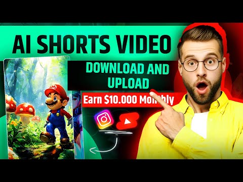 Download And Upload Ai Monetizable Shorts | Ai Shorts Video Generator