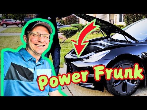 Tesla Model 3 - Must Have EV Hack - Auto Power Frunk