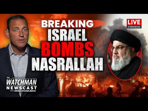 Israel Airstrike Targets Hezbollah's Nasrallah; DESTROYS Hezbollah Beirut HQ |Watchman Newscast LIVE