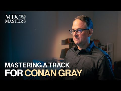 Randy Merrill mastering a track for Conan Gray | Sneak Peek