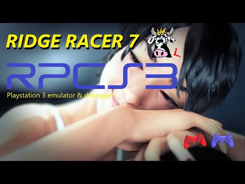 Ridge Racer 7 (PS3) on RPCS3 0.0.33.16977 PlayStation 3 Emulator (Windows 11)  🏁🏎️🚗🚙🚕🚓🚔