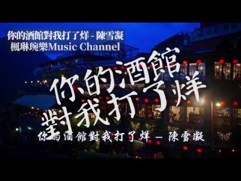 你的酒館對我打了烊 - 陳雪凝【中文音樂】【動態歌詞】Lyrics【無損音質】