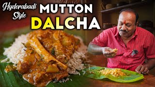 Mutton Dalcha || మటన్ దాల్చా || Hyderabadi Muslim Wedding Style Mutton Dalcha || Kaddu Ka Dalcha