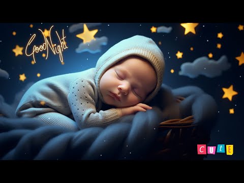 Overcome Insomnia in 3 Minutes | Relaxing Mozart & Brahms Lullaby for Baby Sleep